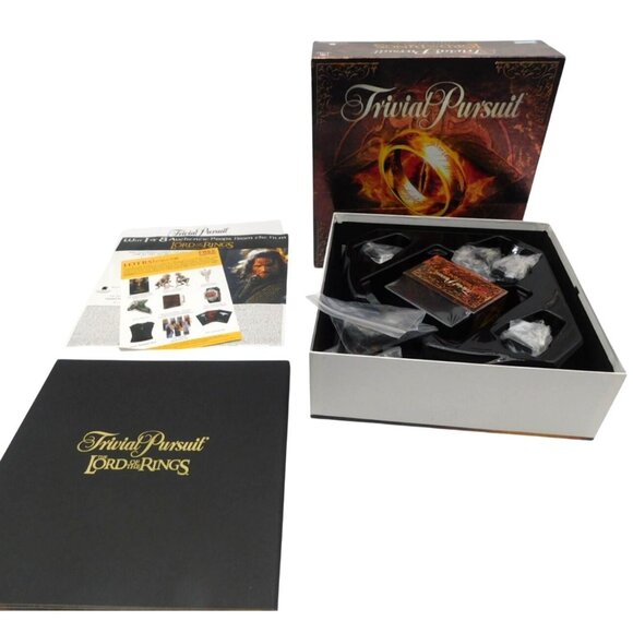 NOB Parker Brothers Trivial Pursuit The Lord of the Rings Board Game Unused - Picture 1 of 7